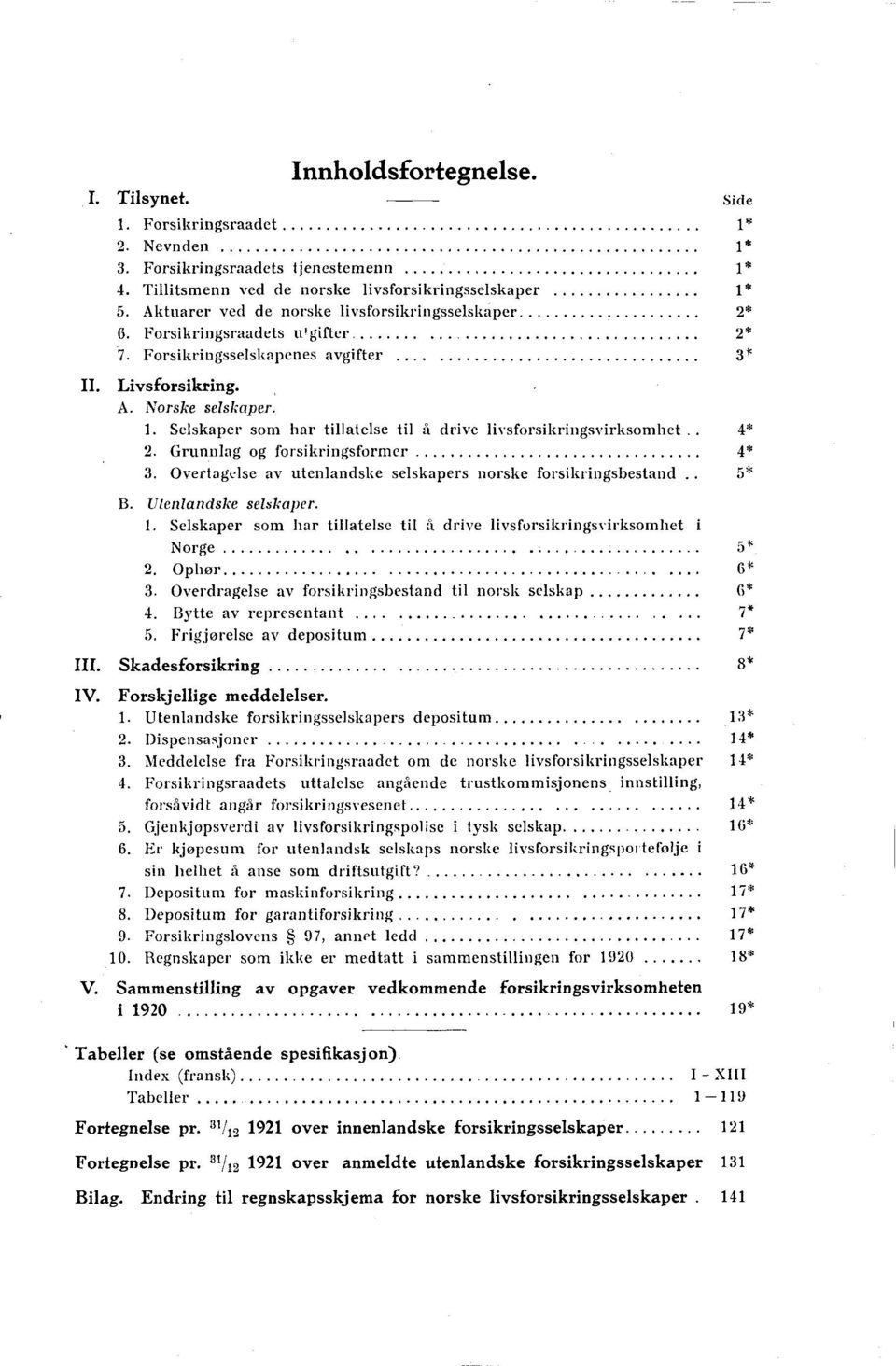 Selskaper som har tillatelse til å drive livsforsikringsvirksomhet.. *. Grunnlag og forsikringsformer *. Overtagelse av utenlandske selskapers norske forsikringsbestand. 5* B. Utenlandske selskaper.