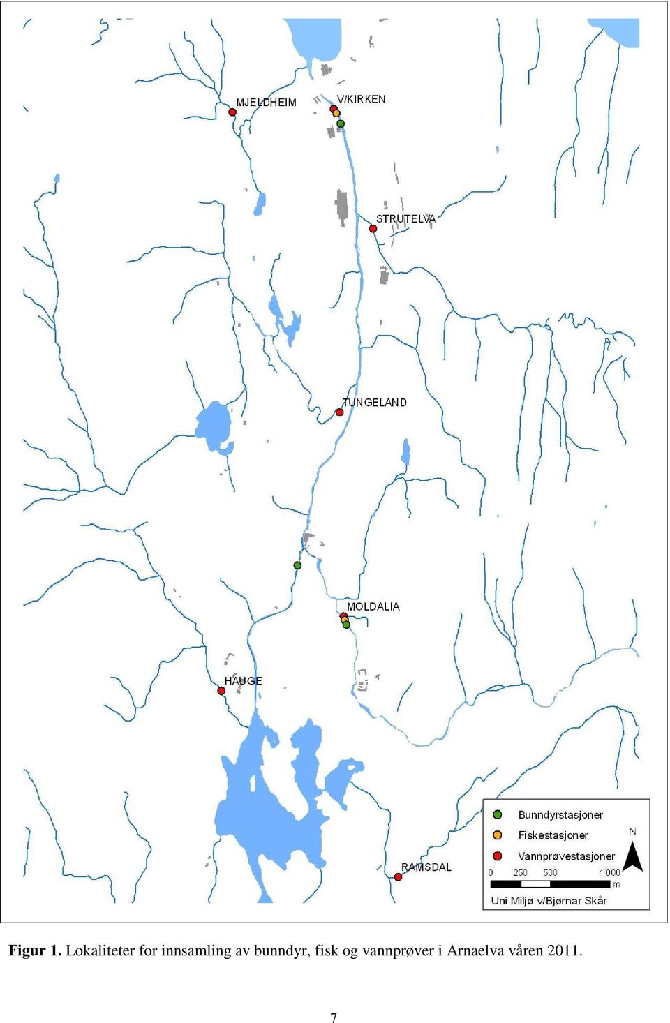 innsamling av bunndyr,