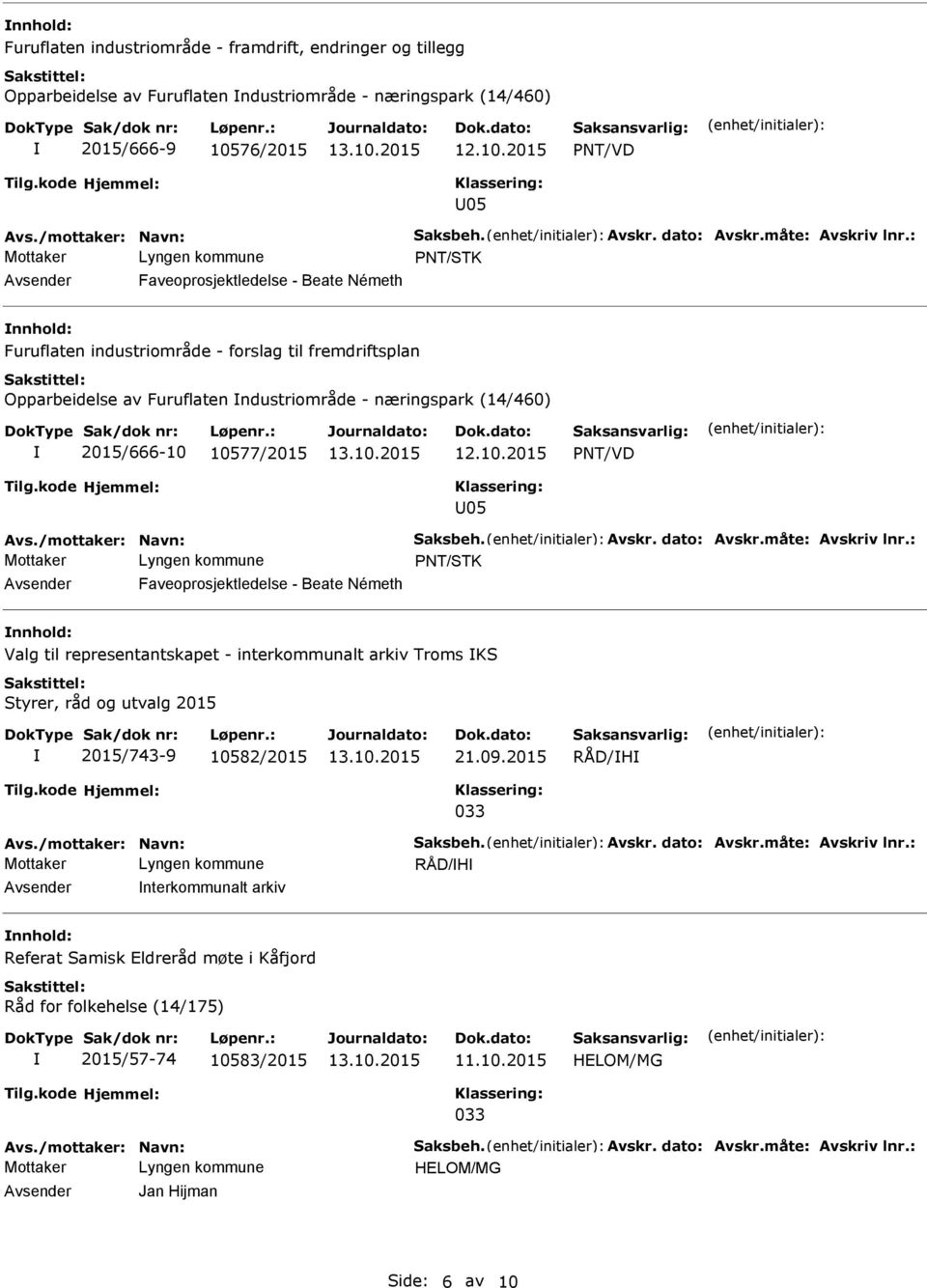 : PNT/STK Faveoprosjektledelse - Beate Németh Furuflaten industriområde - forslag til fremdriftsplan Opparbeidelse av Furuflaten ndustriområde - næringspark (14/460) 2015/666-10 10577/2015 PNT/VD 05