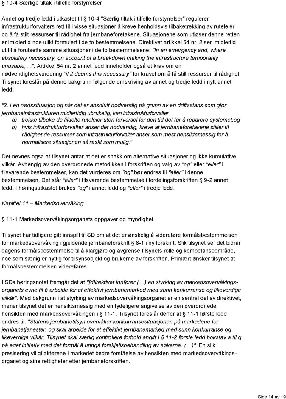 Direktivet artikkel 54 nr.