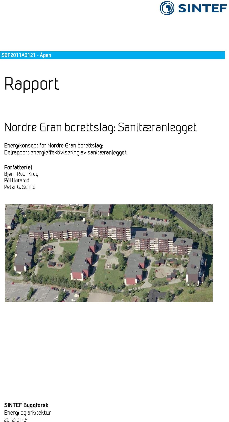 energieffektivisering av sanitæranlegget Forfatter(e)