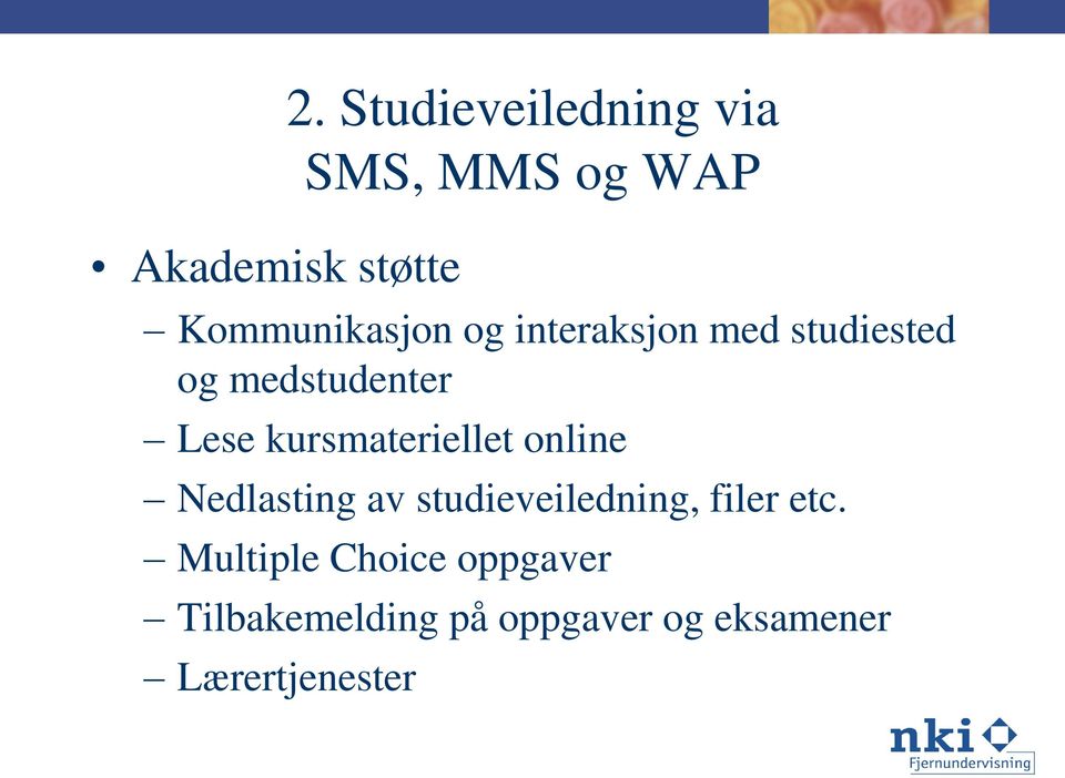 med studiested og medstudenter Lese kursmateriellet online