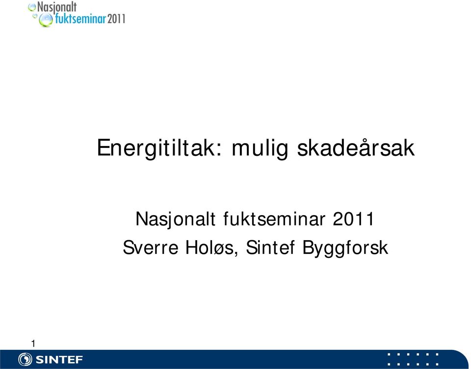 fuktseminar 2011