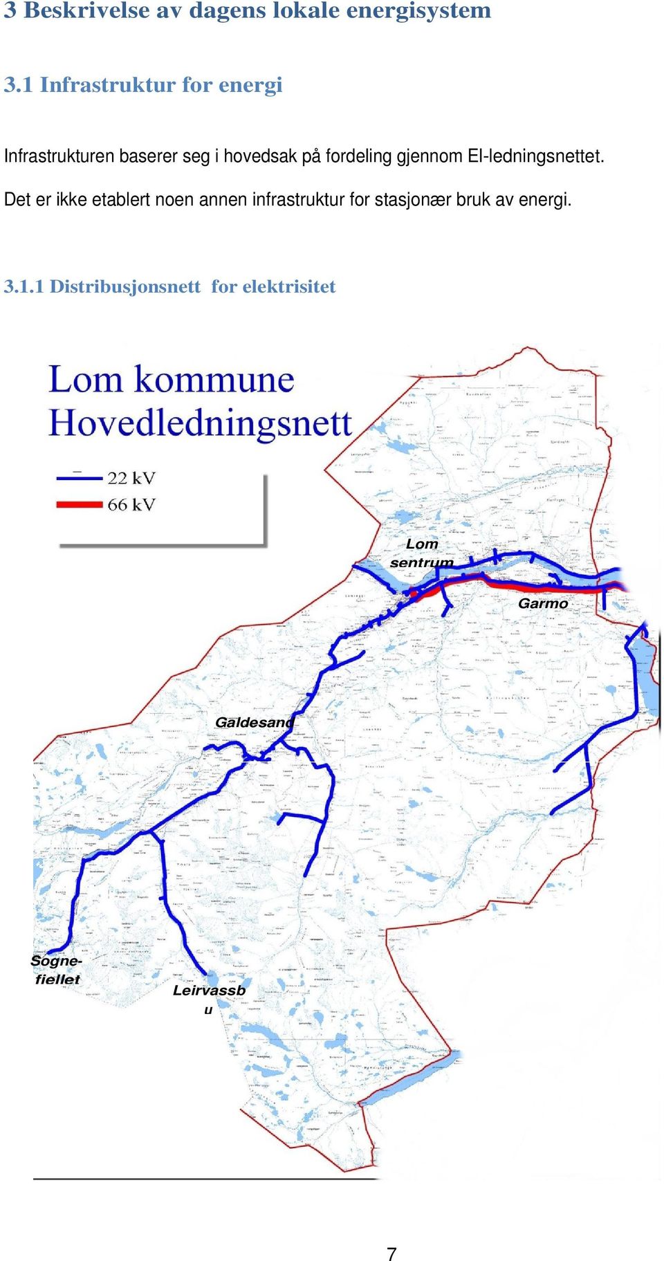 gjennom El-ledningsnettet.