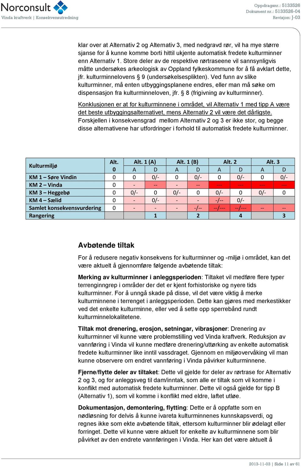 Ved funn av slike kulturminner, må enten utbyggingsplanene endres, eller man må søke om dispensasjon fra kulturminneloven, jfr. 8 (frigivning av kulturminner).