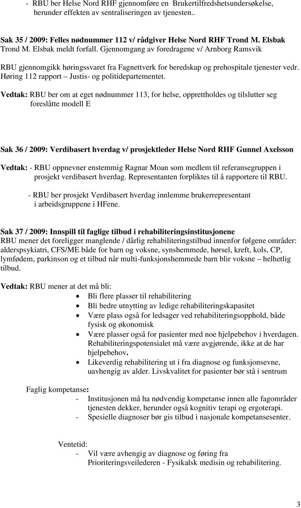 Høring 112 rapport Justis- og politidepartementet.