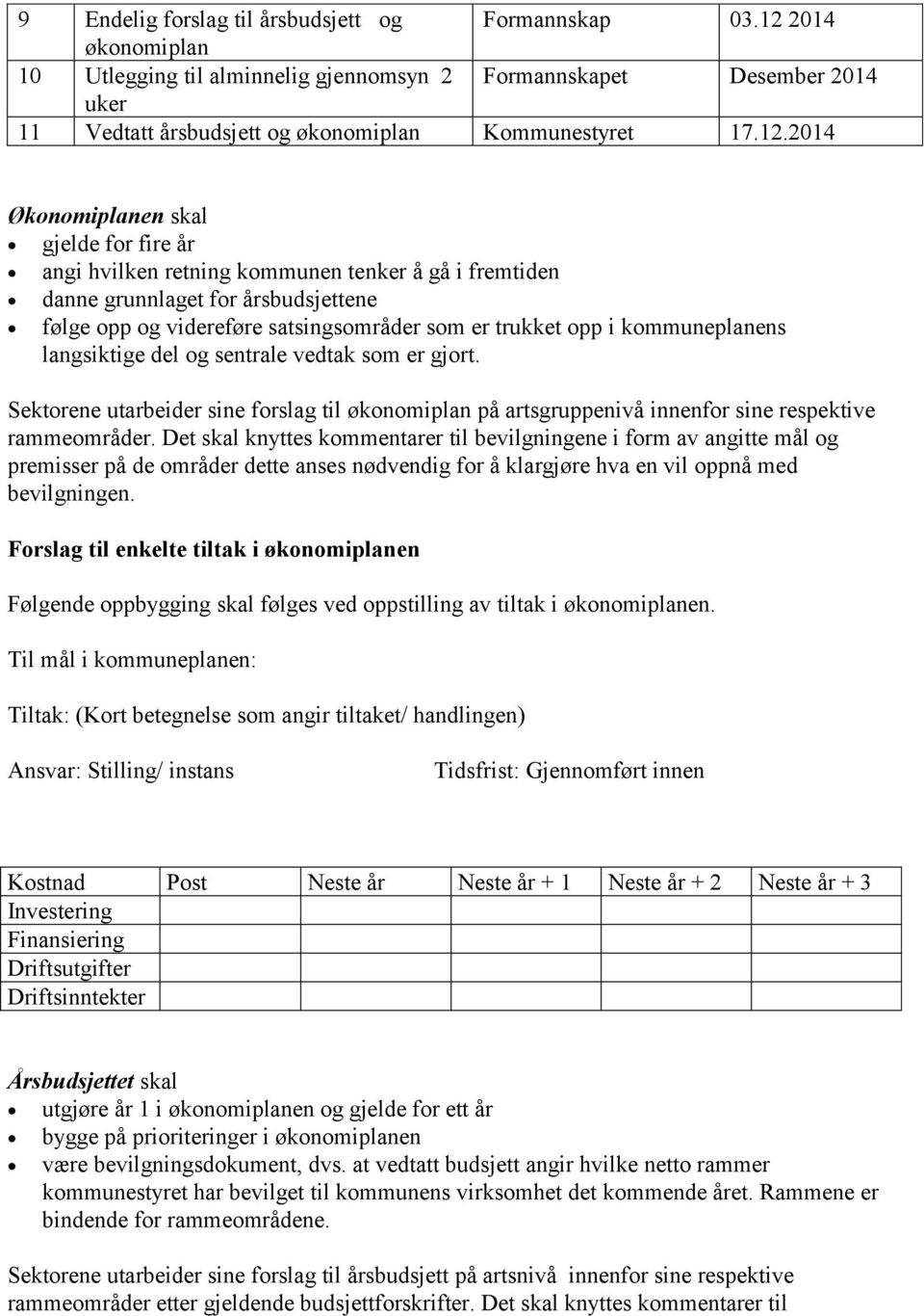 hvilken retning kommunen tenker å gå i fremtiden danne grunnlaget for årsbudsjettene følge opp og videreføre satsingsområder som er trukket opp i kommuneplanens langsiktige del og sentrale vedtak som