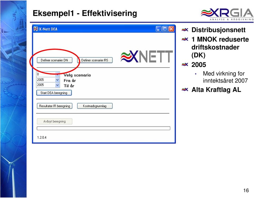 driftskostnader (DK) 2005 Med