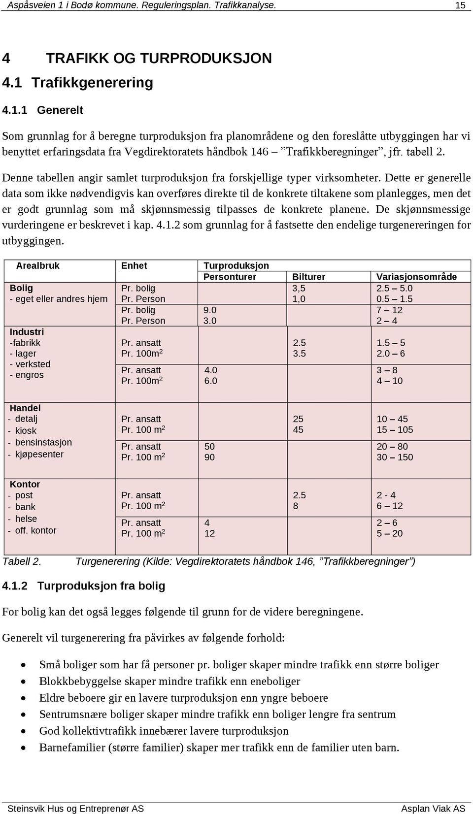 Dette er generelle data som ikke nødvendigvis kan overføres direkte til de konkrete tiltakene som planlegges, men det er godt grunnlag som må skjønnsmessig tilpasses de konkrete planene.