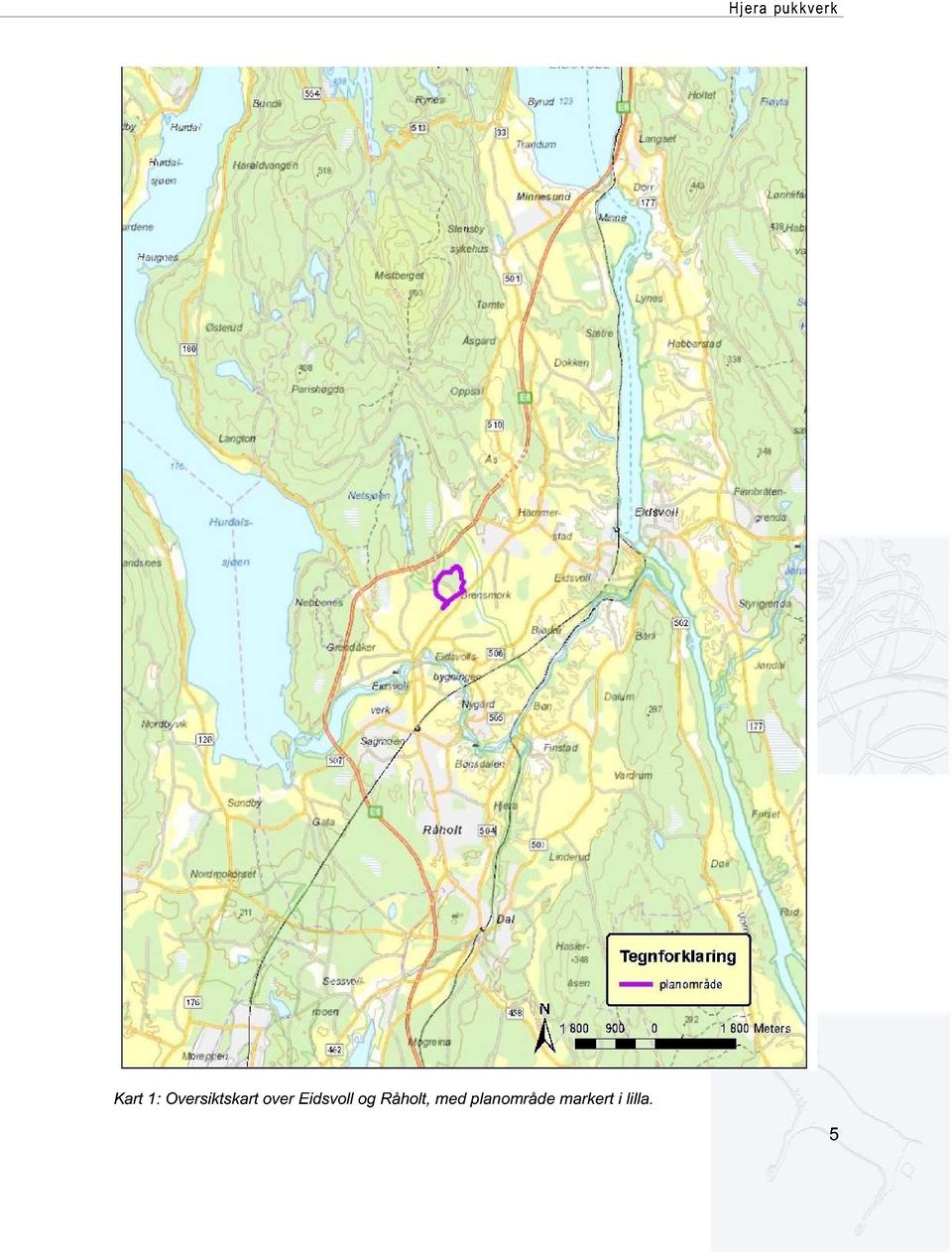 Eidsvoll og Råholt, med