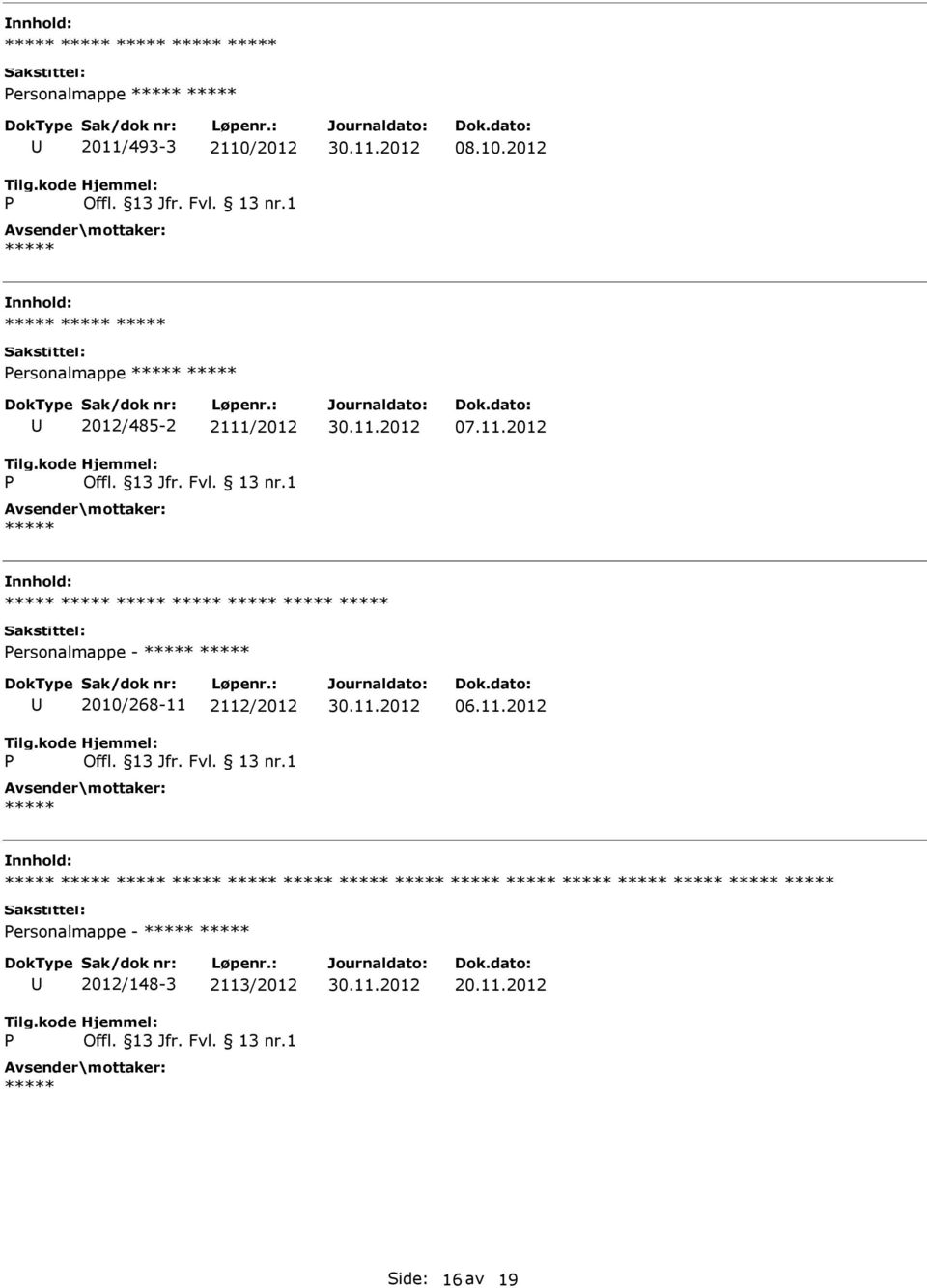 2012 ersonalmappe 2012/485-2 2111