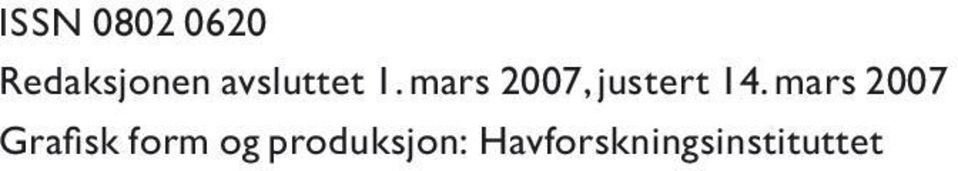 mars 2007, justert 14.