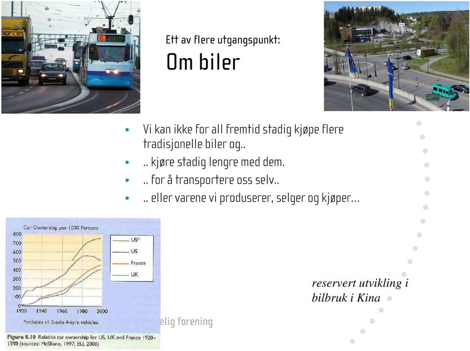 ... kjøre stadig lengre med dem... for å transportere oss selv.