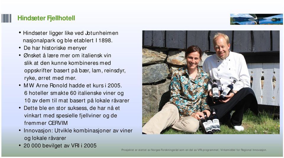 MW Arne Ronold hadde et kurs i 2005.