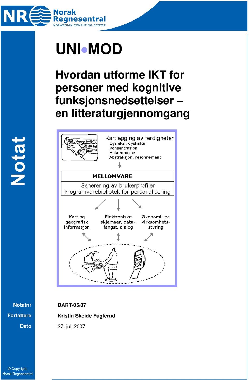 litteraturgjennomgang Notatnr Forfattere