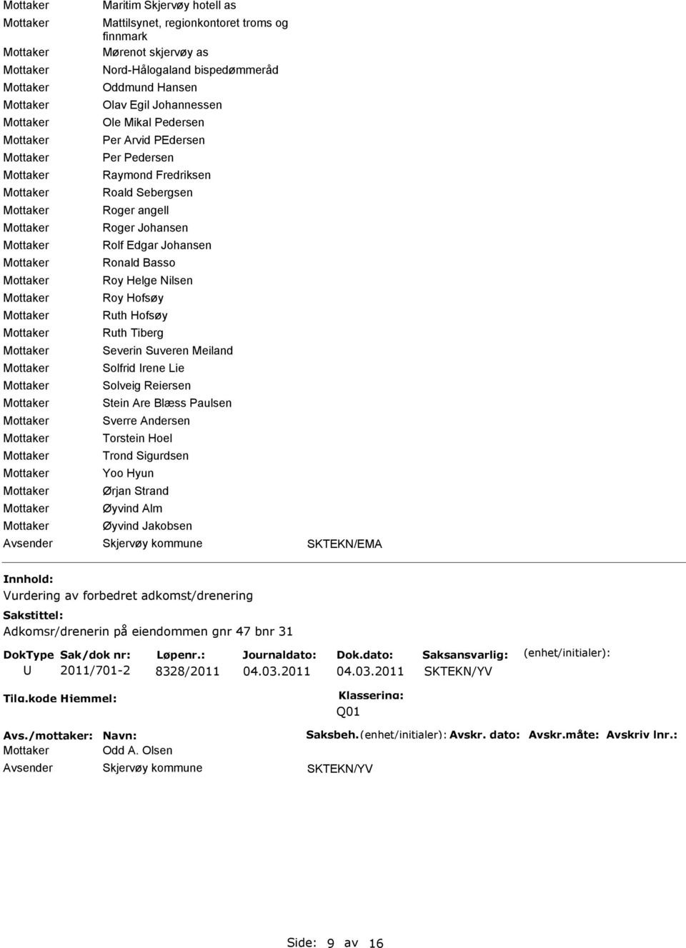 Hofsøy Ruth Tiberg Severin Suveren Meiland Solfrid rene Lie Solveig Reiersen Stein Are Blæss Paulsen Sverre Andersen Torstein Hoel Trond Sigurdsen Yoo Hyun Ørjan Strand Øyvind