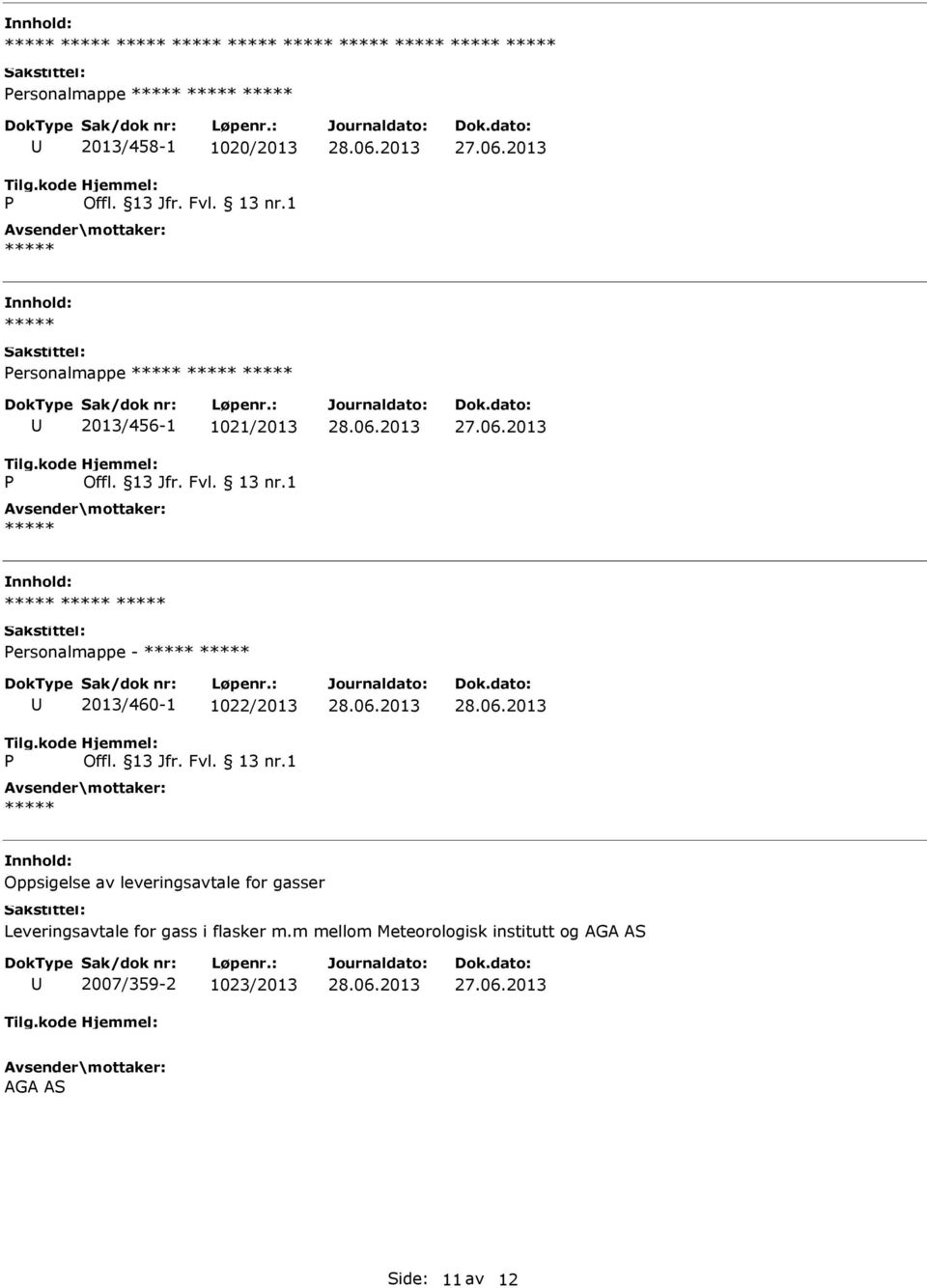 leveringsavtale for gasser Leveringsavtale for gass i flasker m.