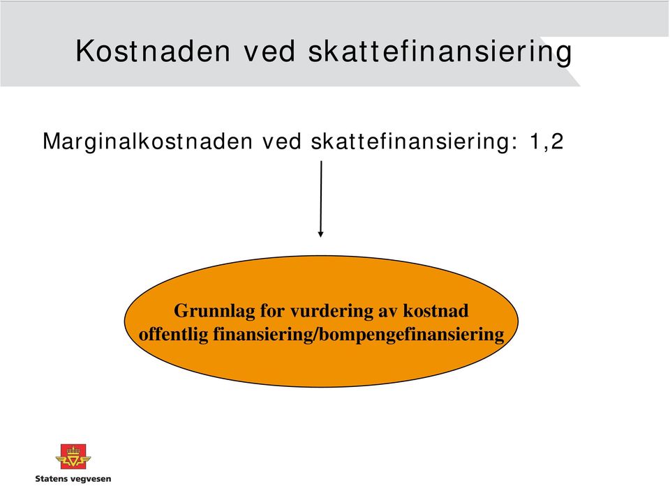 skattefinansiering: 1,2 Grunnlag for