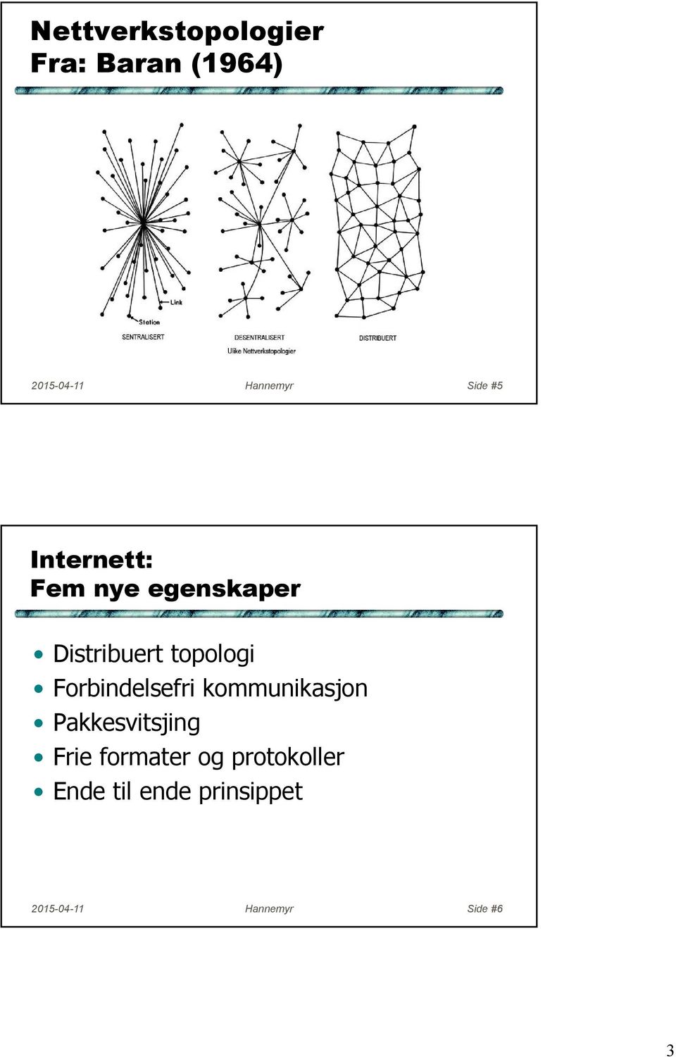 Forbindelsefri kommunikasjon Pakkesvitsjing Frie formater og