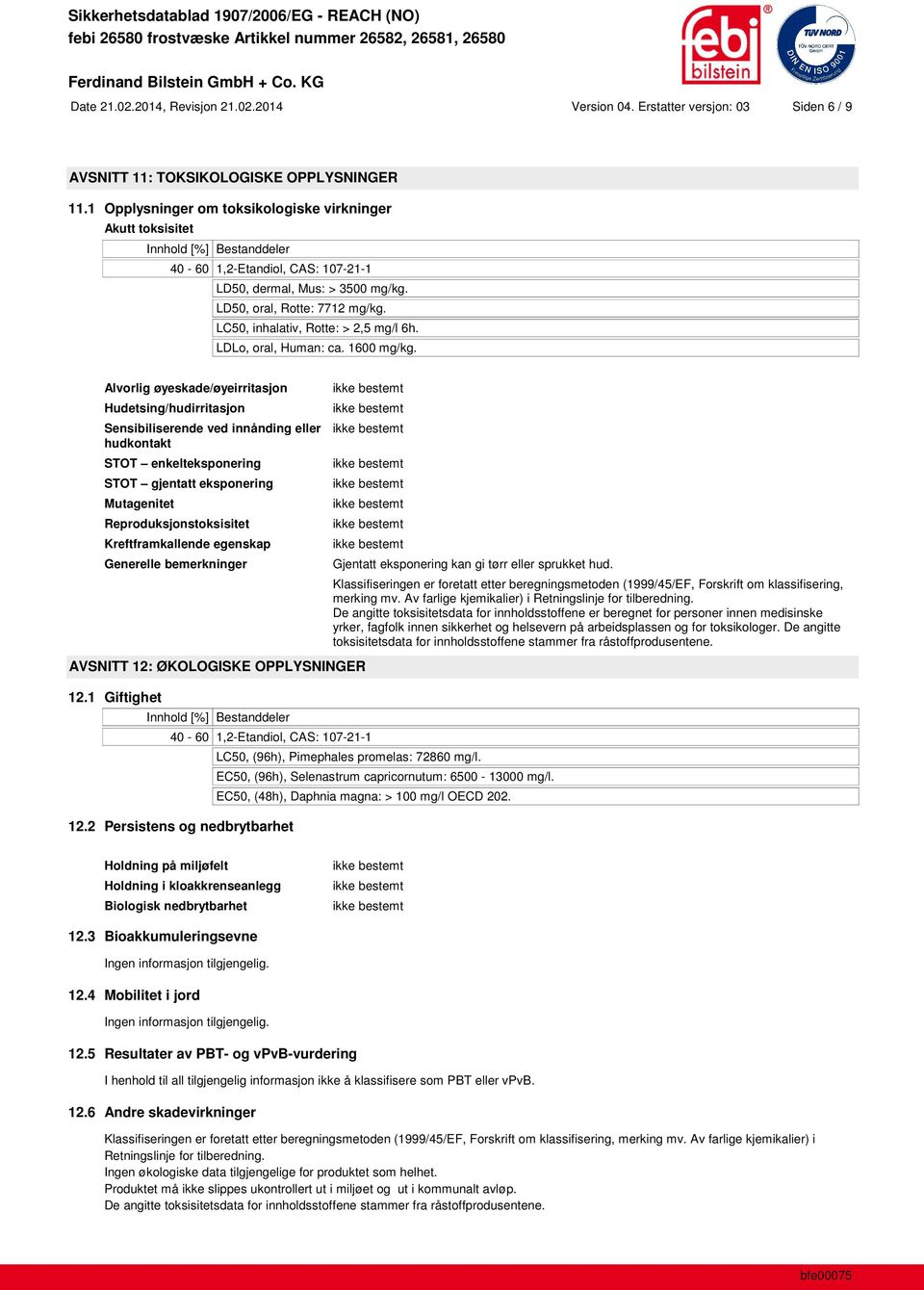 LDLo, oral, Human: ca. 1600 mg/kg.