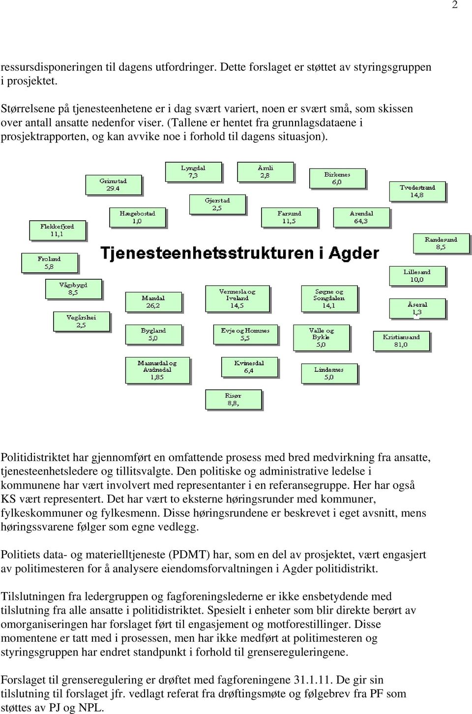 (Tallene er hentet fra grunnlagsdataene i prosjektrapporten, og kan avvike noe i forhold til dagens situasjon).