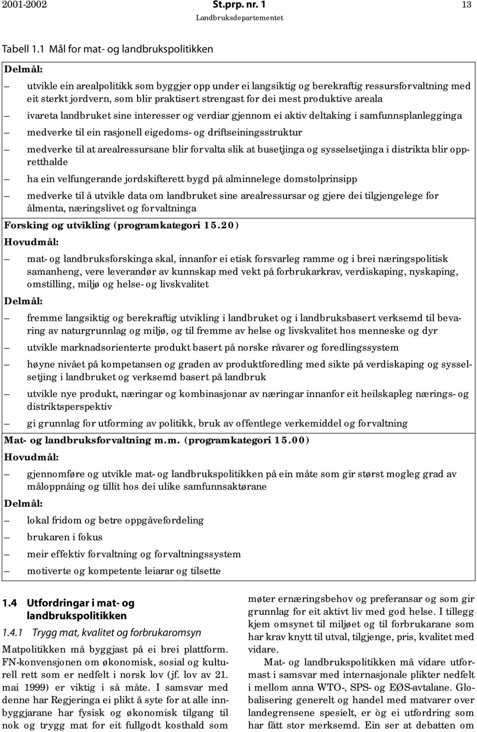 for dei mest produktive areala ivareta landbruket sine interesser og verdiar gjennom ei aktiv deltaking i samfunnsplanlegginga medverke til ein rasjonell eigedoms- og driftseiningsstruktur medverke