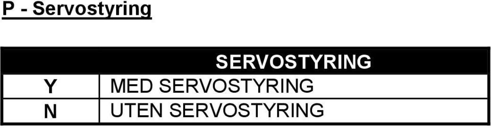 MED SERVOSTYRING