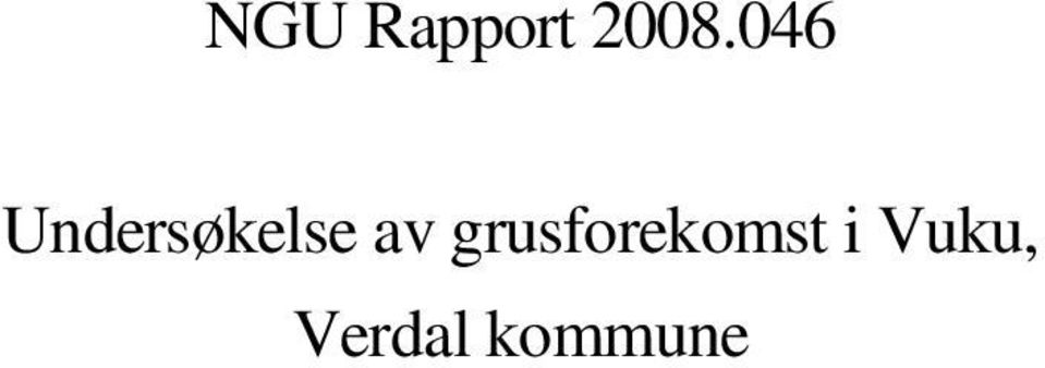 av grusforekomst i