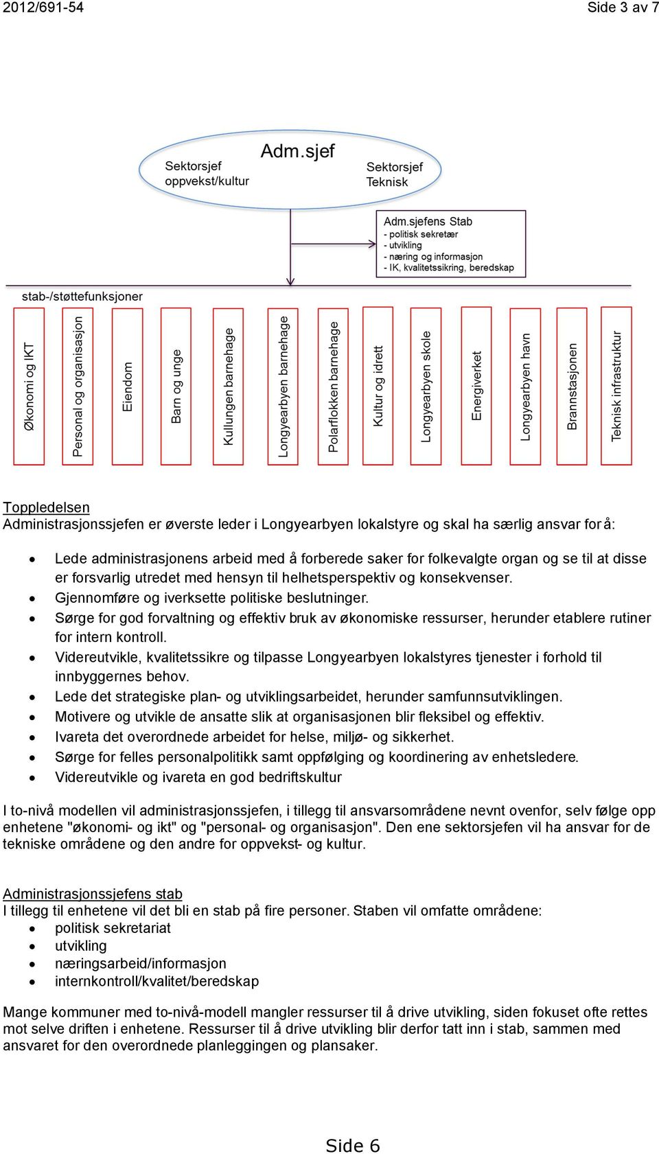 Sørge for god forvaltning og effektiv bruk av økonomiske ressurser, herunder etablere rutiner for intern kontroll.