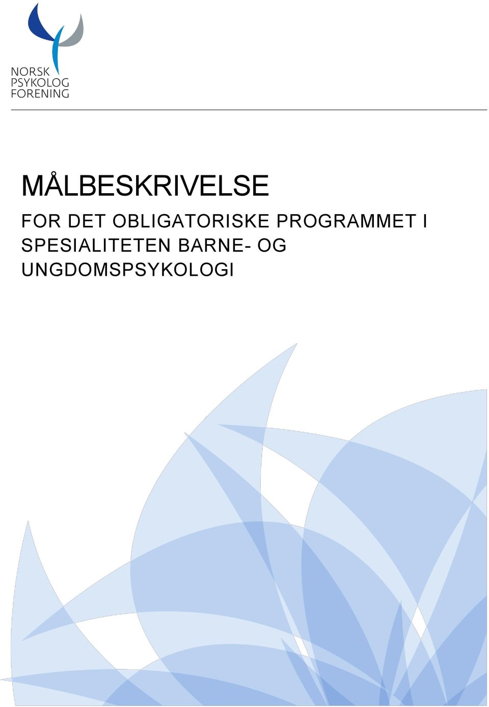 PROGRAMMET I