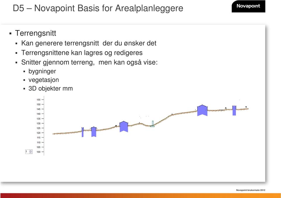 redigeres Snitter gjennom terreng, men kan