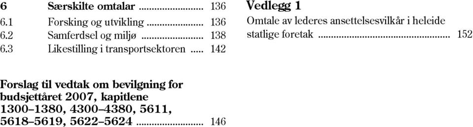 .. 142 Vedlegg 1 Omtale av lederes ansettelsesvilkår i heleide statlige foretak.