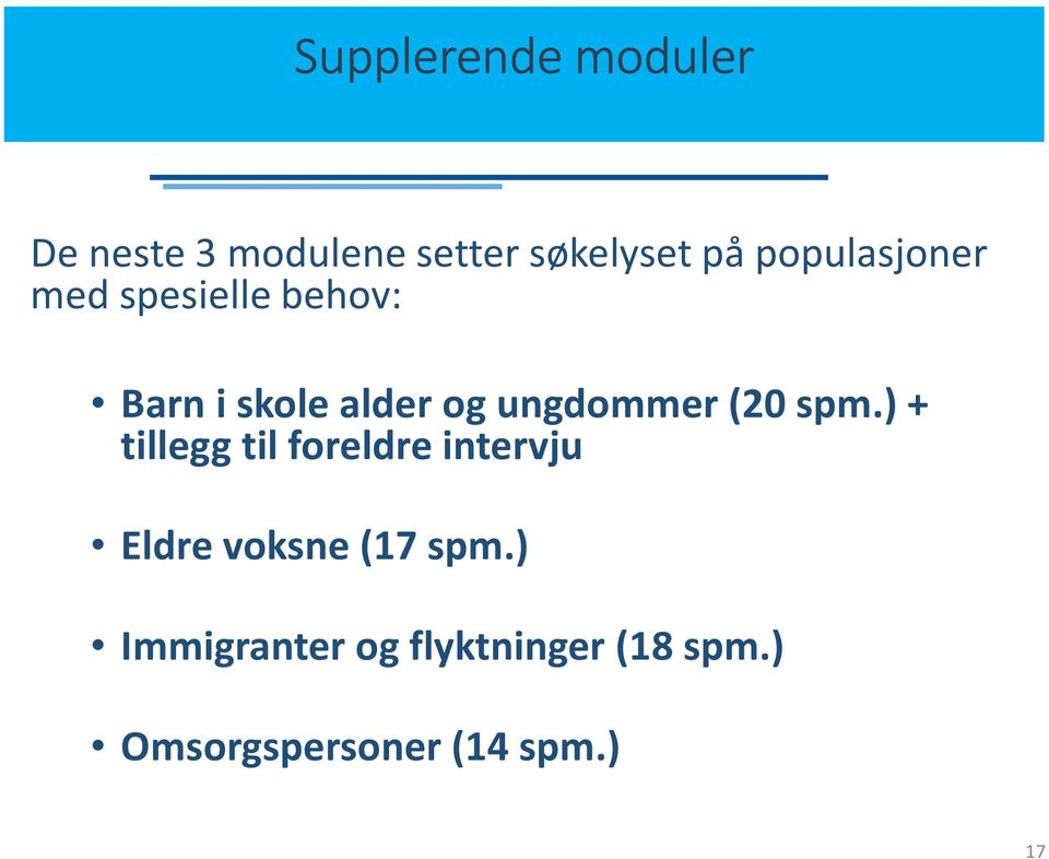 ungdommer (20 spm.