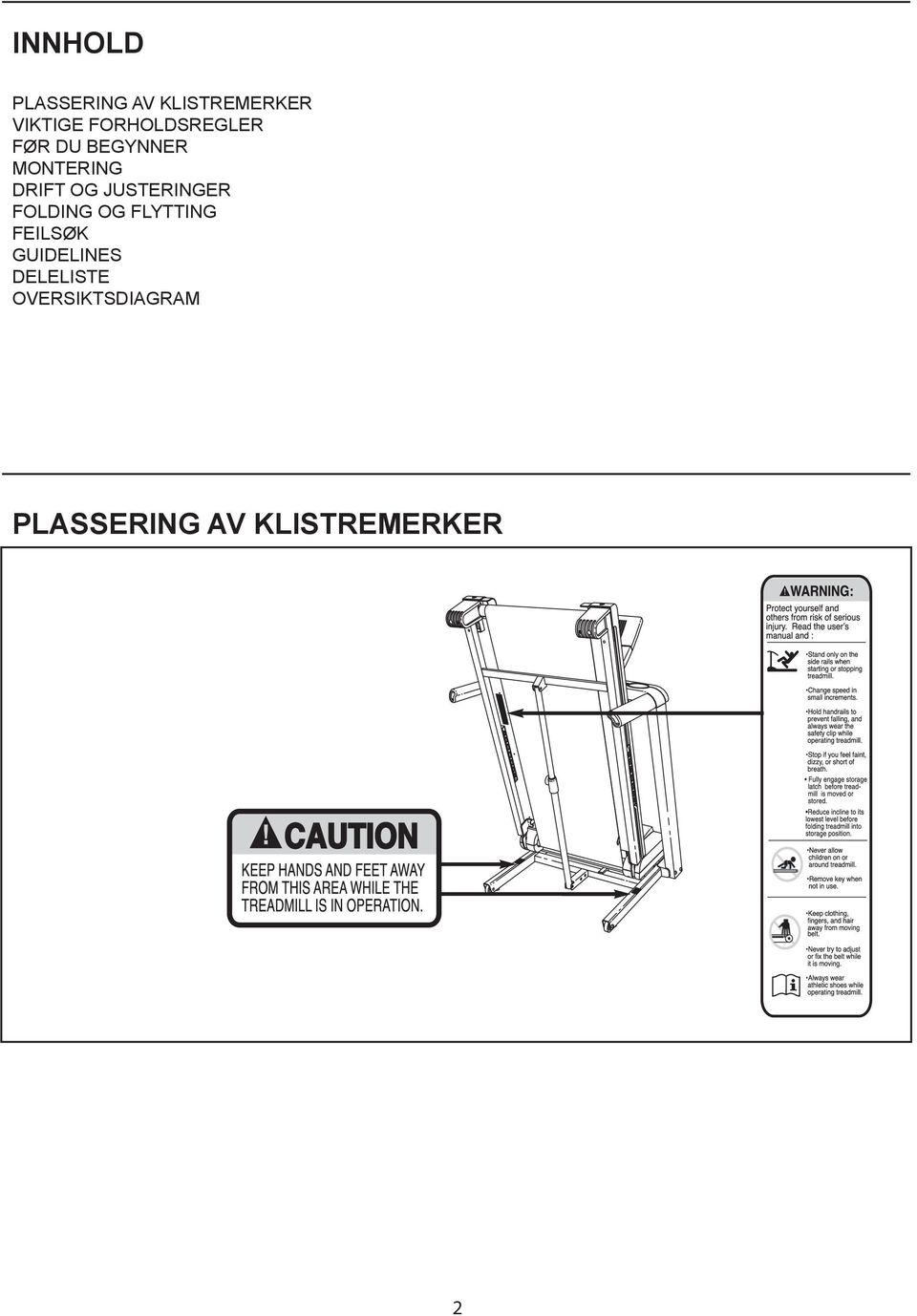 JUSTERINGER FOLDING OG FLYTTING FEILSØK GUIDELINES