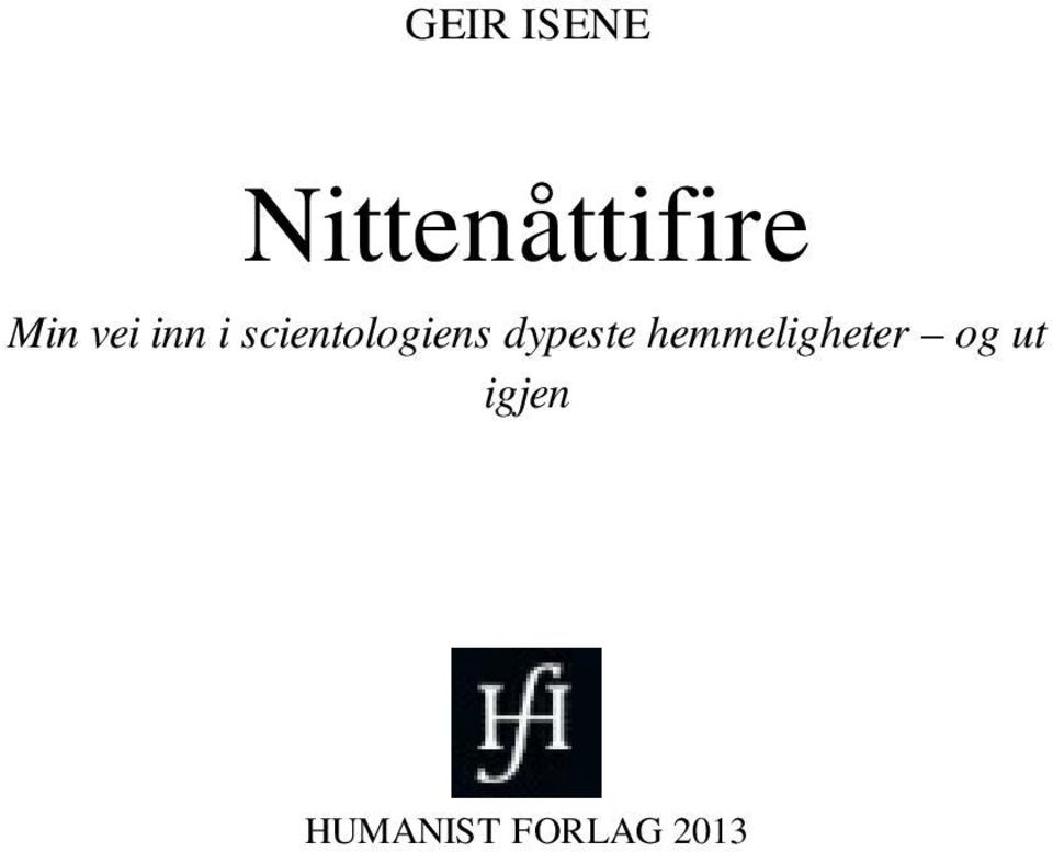 scientologiens dypeste