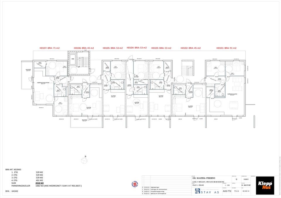 1 m² (7) 3 (5) (7) 1x21M (14).. 1x21M (14) 1x21M (14) 1x21M. (13) BRA IHT. S394: 1. ETG 539 M2 2. ETG 539 M2 3. ETG 539 M2 4.