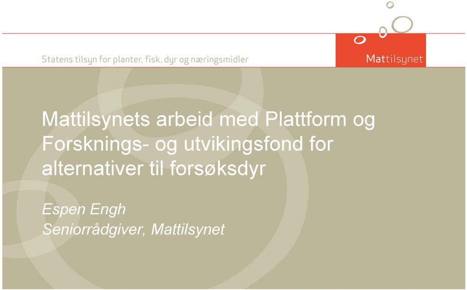 for alternativer til forsøksdyr