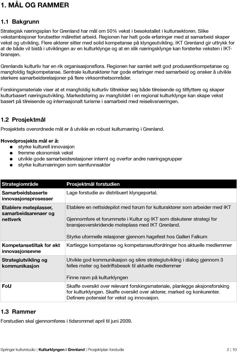 IKT Grenland gir uttrykk for at de både vil bistå i utviklingen av en kulturklynge og at en slik næringsklynge kan forsterke veksten i IKTbransjen. Grenlands kulturliv har en rik organisasjonsflora.