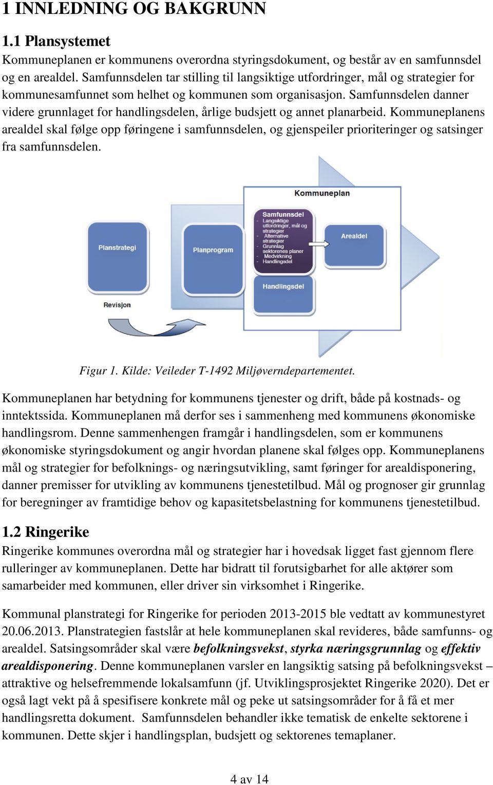 Samfunnsdelen danner videre grunnlaget for handlingsdelen, årlige budsjett og annet planarbeid.