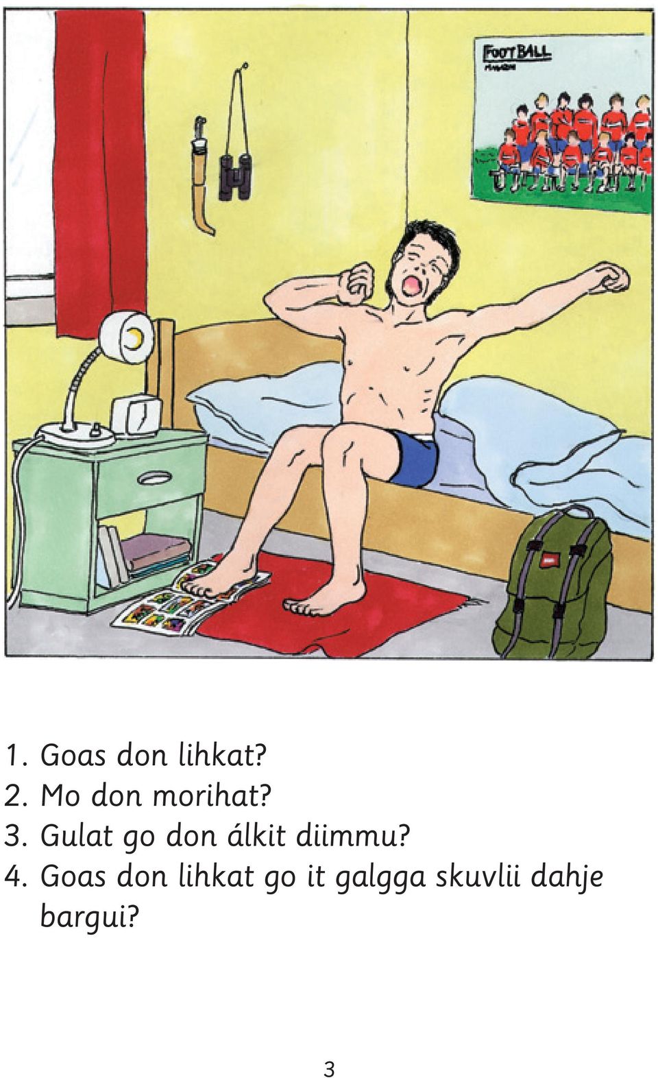 Gulat go don álkit diimmu? 4.