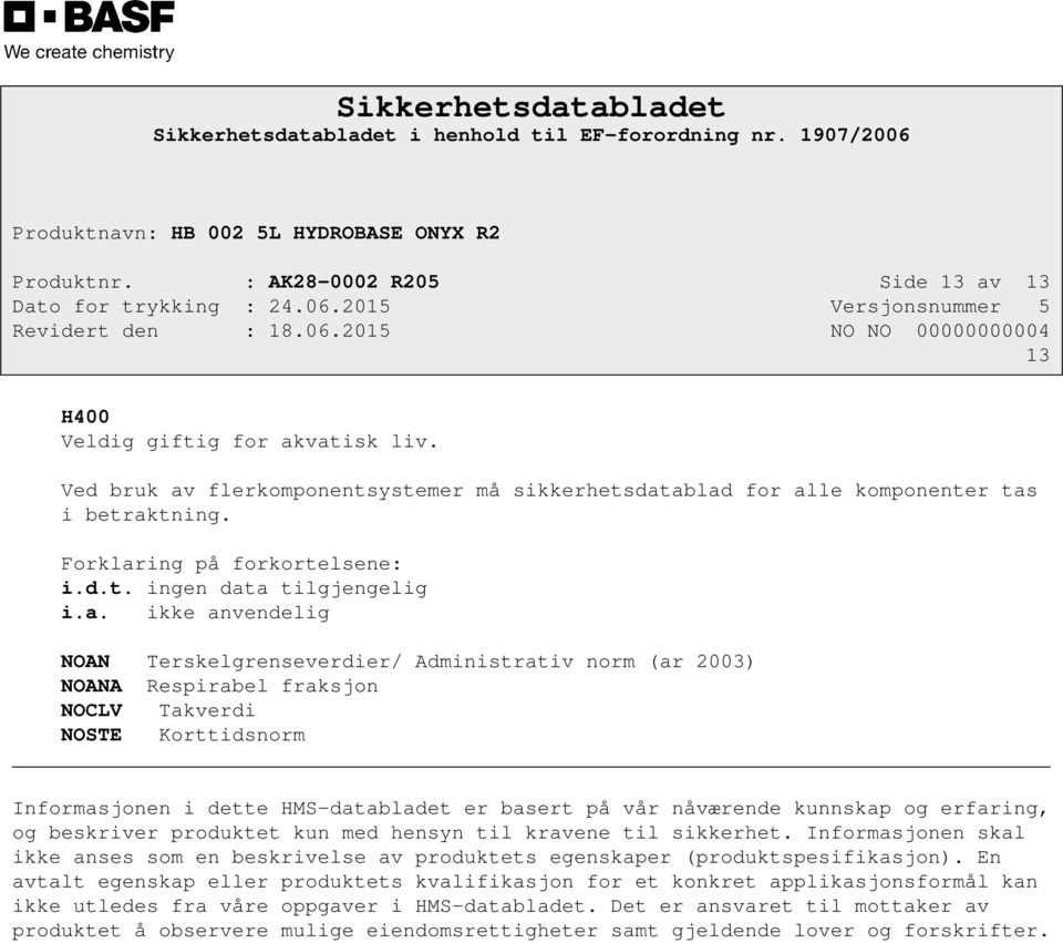 ing på forkortelsene: i.d.t. ingen dat