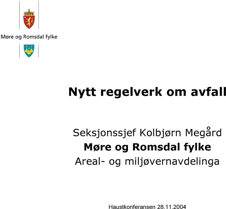 Møre og Romsdal fylke Areal- og