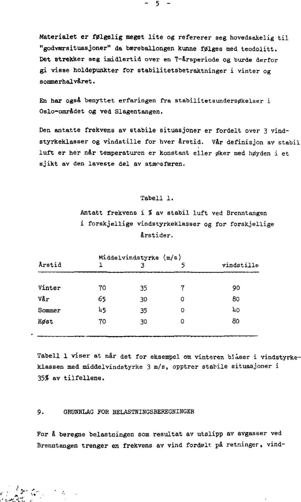 En har også benyttet erfaringen fra stabilitetsunderspjkelser i Oslo-området og ved Slagentangen.