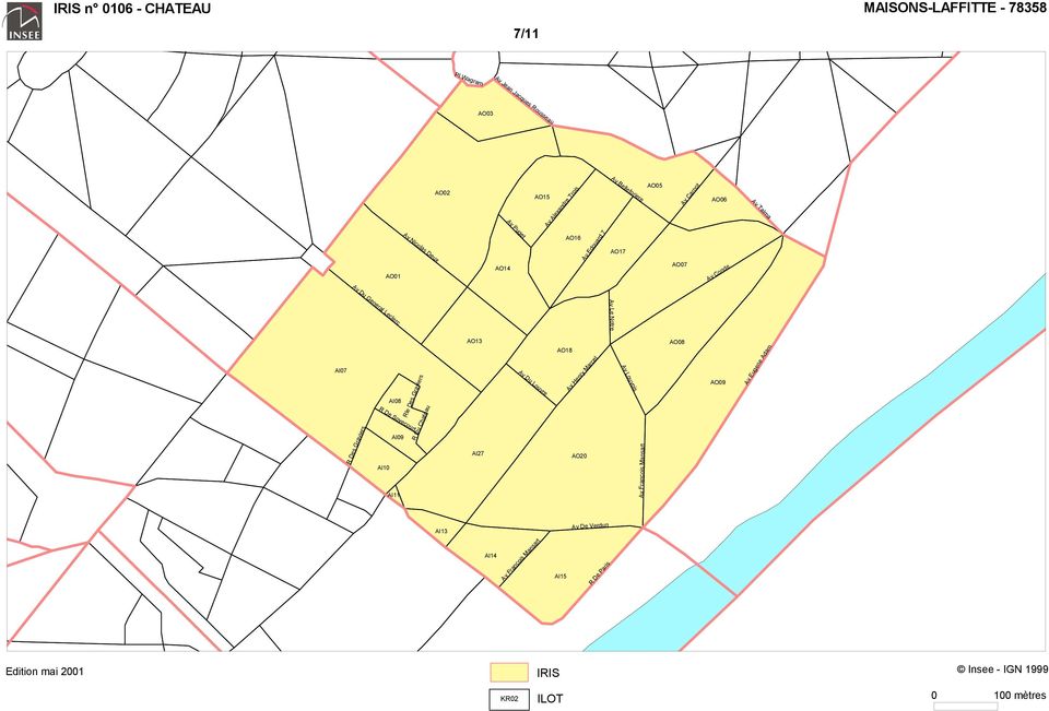 Leclerc Av Le Notre AI07 R Des Graviers AI08 R De Soyecourt AI09 AI10 AI11 Rle Des Graviers R Du Chateau AO13 AI27 Av Du Louvre