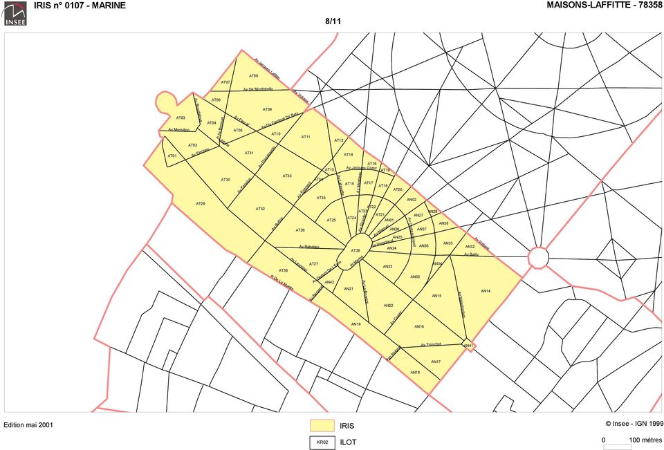 Av Lafayette Av Dupont De L'Eure Av Bergeret AT14 AT15 AN21 AT38 AT16 Av Jacques Coeur Av Mirabeau AT17 AT19 AT18 AT22 AT23 AT21 AT24 AN01 Pl Marine Av Girardin Av La Bruyere Av Manuel Av Vergniaud