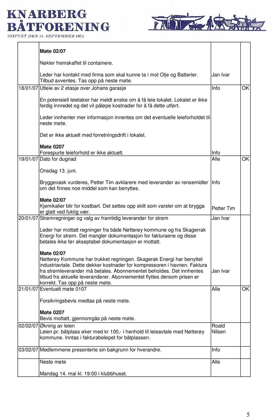 Leder innhenter mer informasjon innentes om det eventuelle leieforholdet til neste møte. Det er ikke aktuelt med forretningsdrift i lokalet. Møte 0207 Forespurte leieforhold er ikke aktuelt.