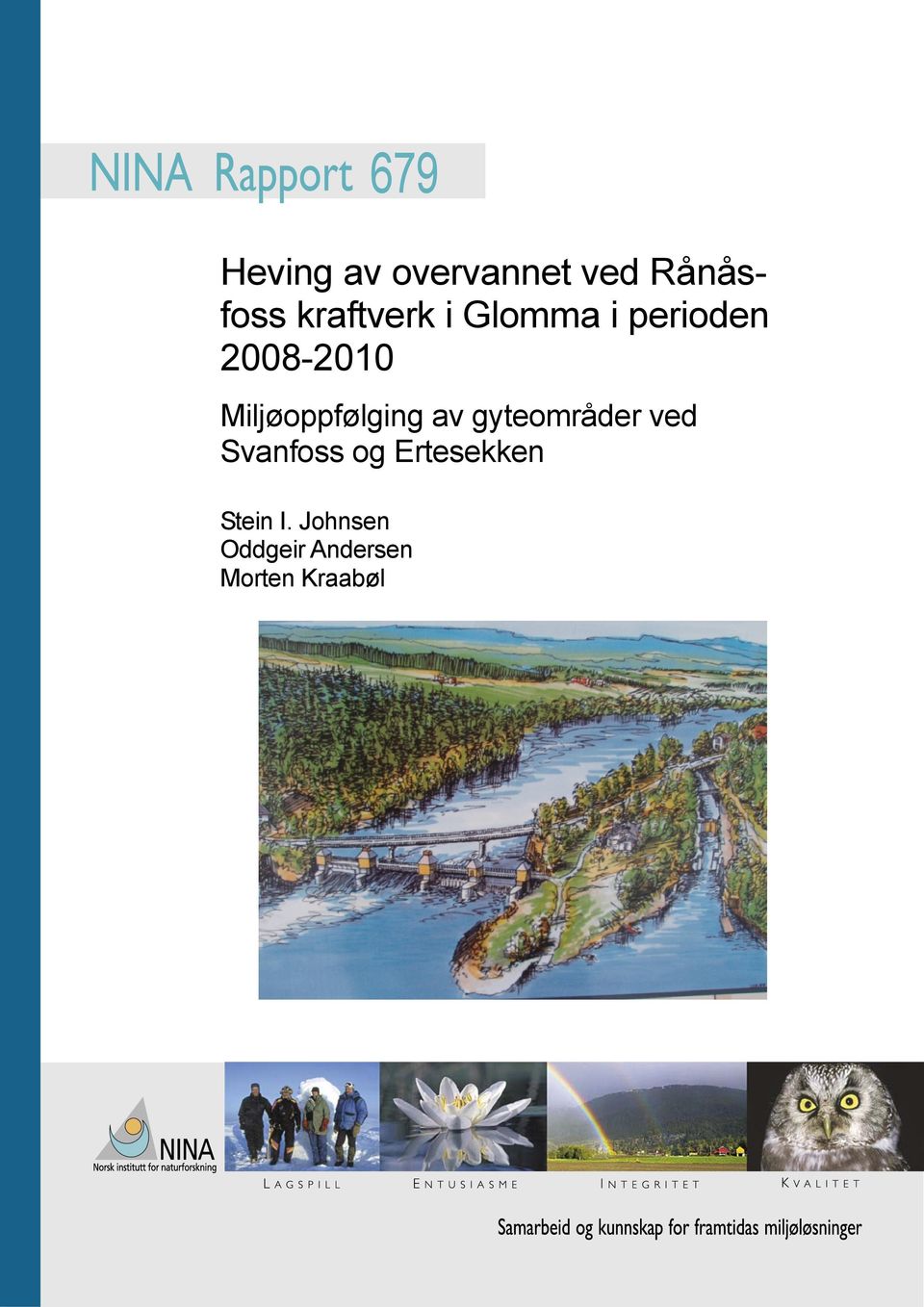 Miljøoppfølging av gyteområder ved Svanfoss og