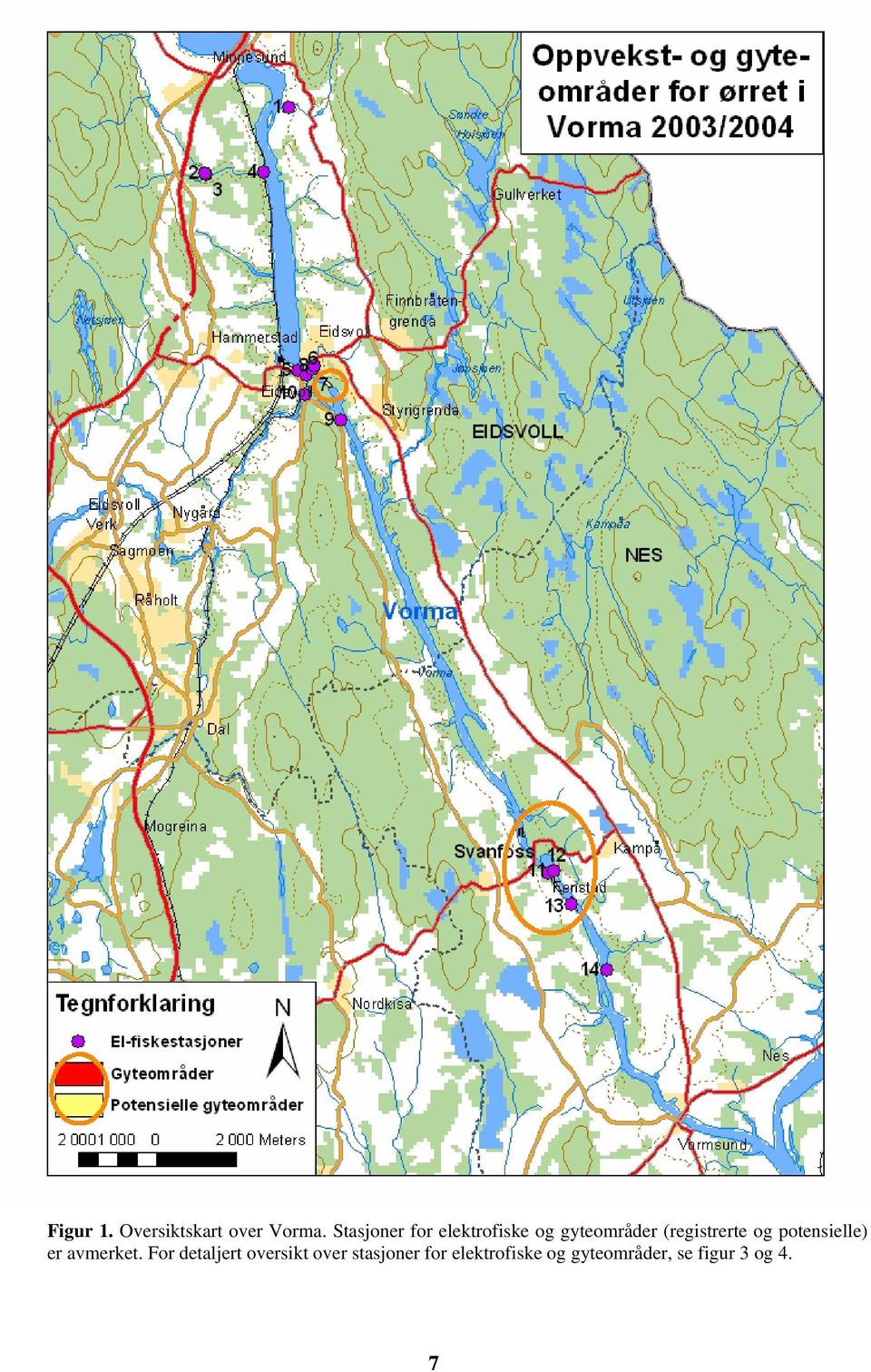 (registrerte og potensielle) er avmerket.