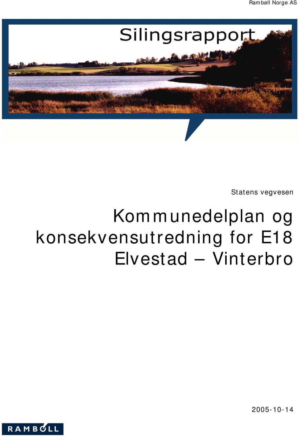 konsekvensutredning for E18