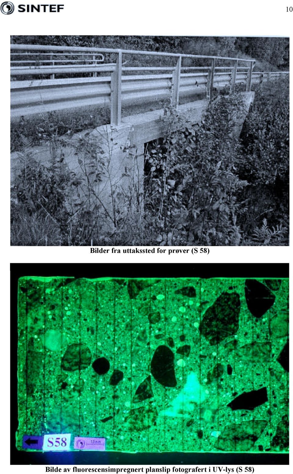 fluorescensimpregnert